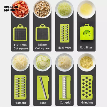 12IN1 MUTIFUNCTIONAL VEGETABLE CUTTER