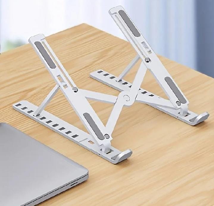 Adjustable Foldable Laptop Stand – Portable Aluminum Laptop Holder